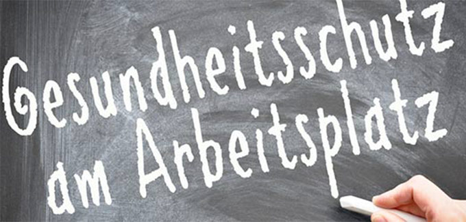 Gesundheitsschutz am Arbeitsplatz