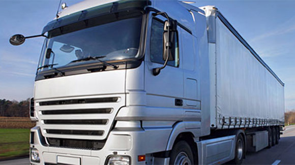 Lkw Schrägansicht